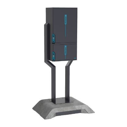 Slika Samostoječ velik hišni paketnik 1x160L + 1x80L